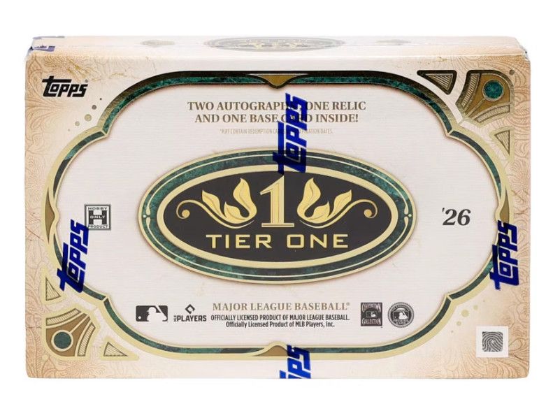 2026 Topps Tier One Baseball Hobby Box
