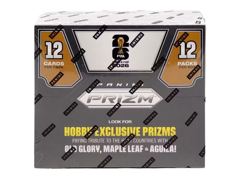 2026 Panini Prizm Fifa World Cup Soccer Hobby Box