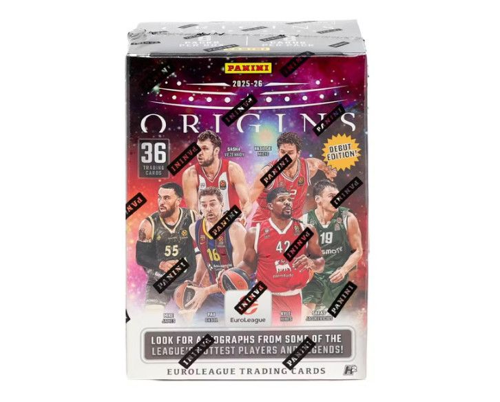 2025/26 Panini Origins EuroLeague Basketball H2 Box