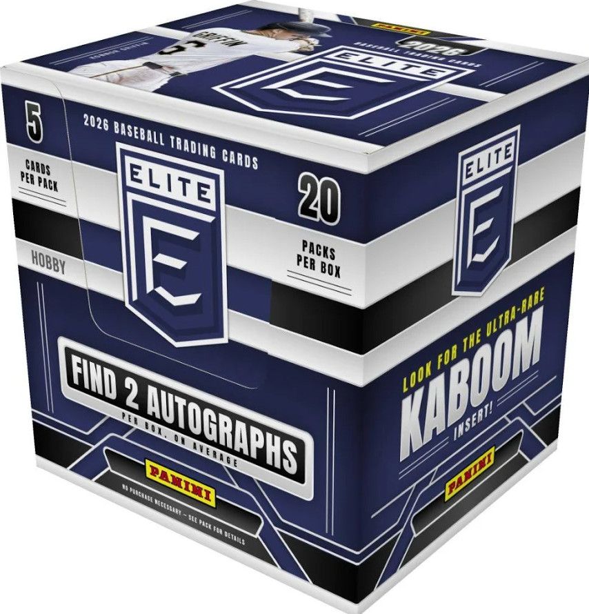 2026 Panini Donruss Elite Baseball Hobby Box
