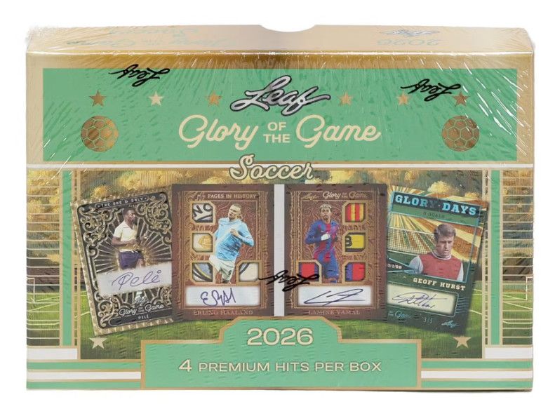 2026 Leaf Glory Of The Game Soccer Hobby Box
