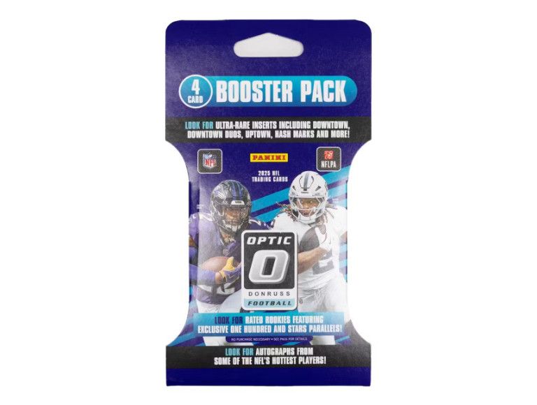 2025 Panini Donruss Optic Football Sleeved Booster Pack