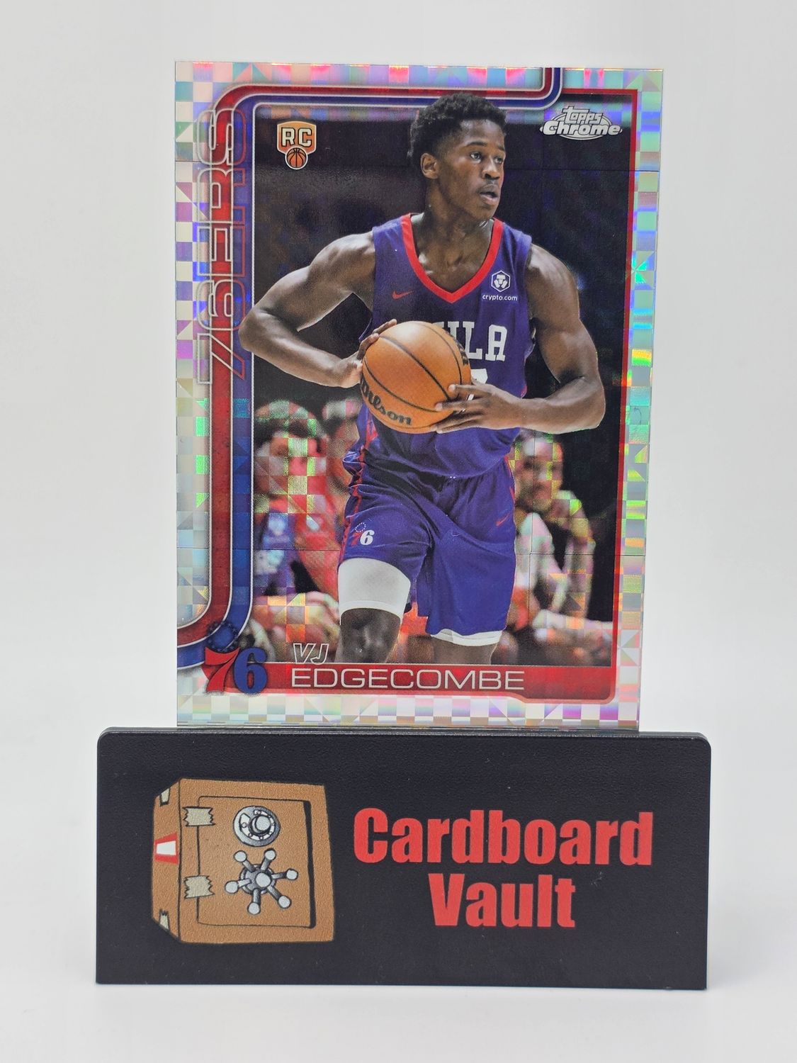 2025 Topps Chrome VJ Edgecomb #253 X-Fractor