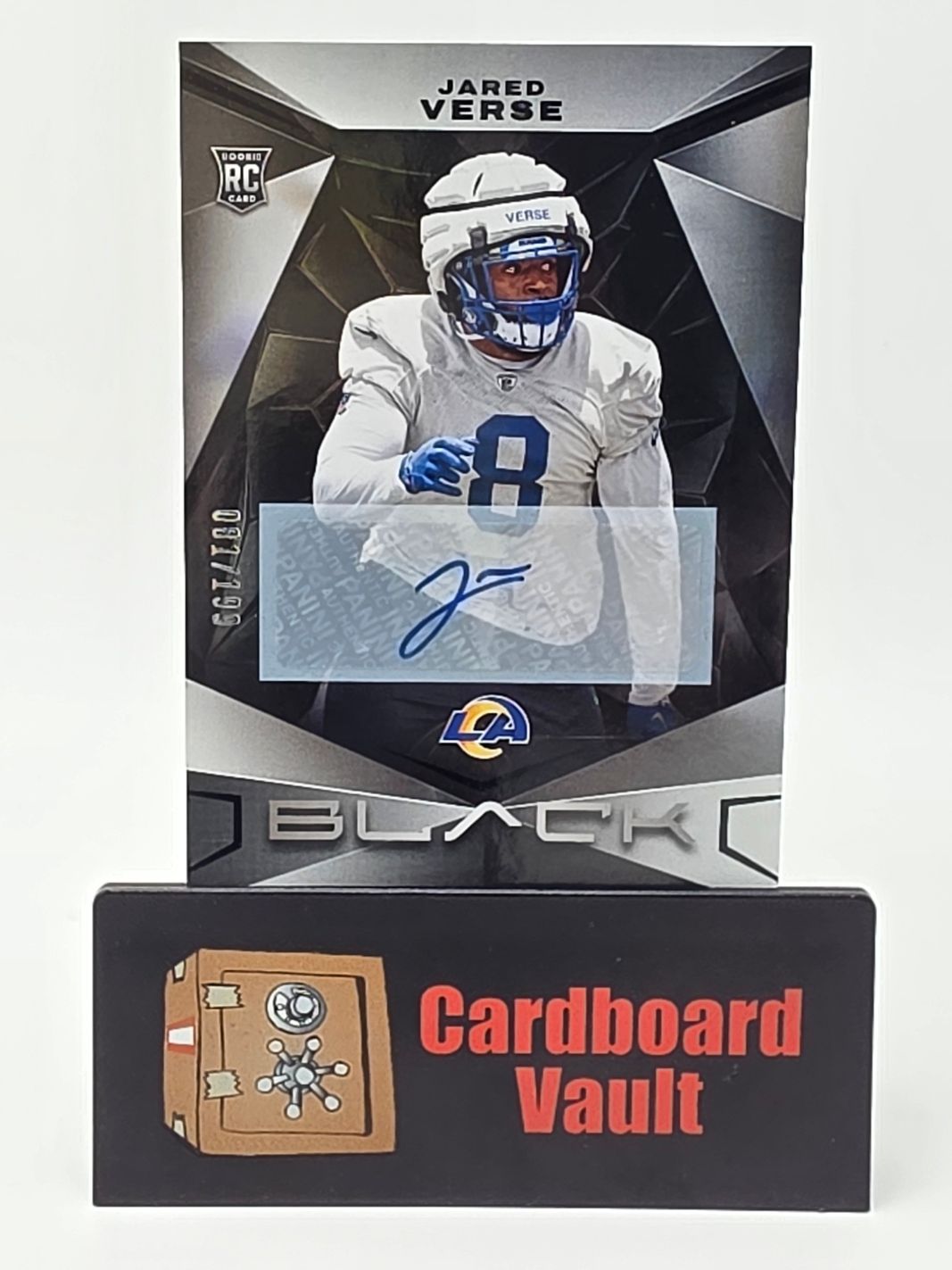 2024 Panini Black Jared Verse Rookie Autograph #141 081/199