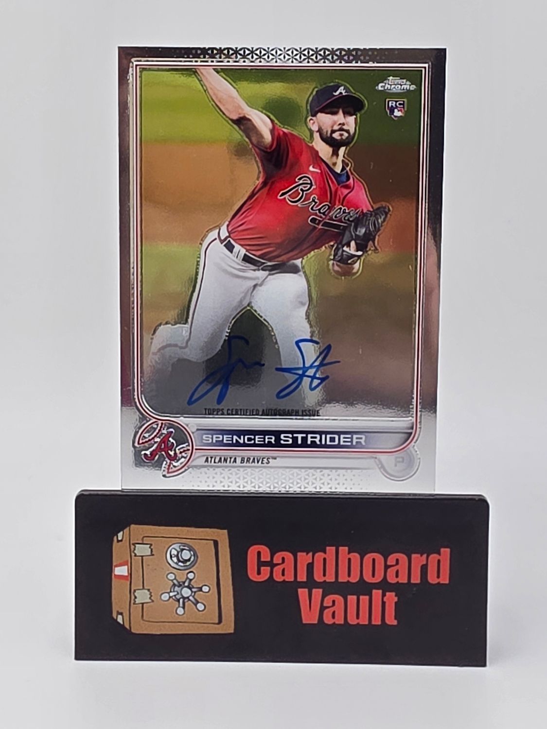 2022 Topps Chrome Spencer Strider Autograph #RA-SS