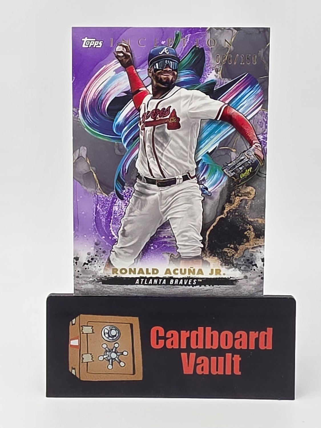 2023 Topps Inception Ronald Acuna Jr. Purple #73 006/150