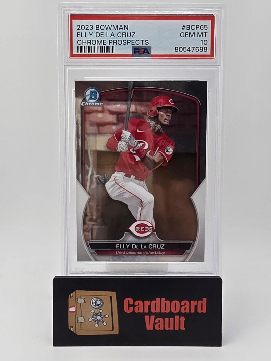 2023 Bowman Chrome Elly De La Cruz Chrome Prospect #BCP-65 PSA 10 80547688