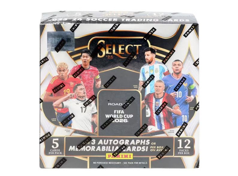 2025/26 Panini Select Road to FIFA World Cup Soccer Hobby Box