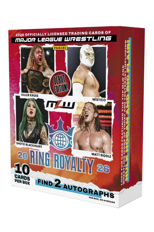2026 Panini Major League Wrestling Ring Royalty Hobby Box