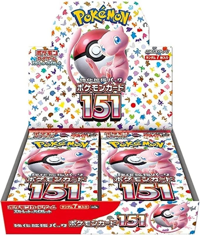 Japanese Pokémon 151 Booster Box