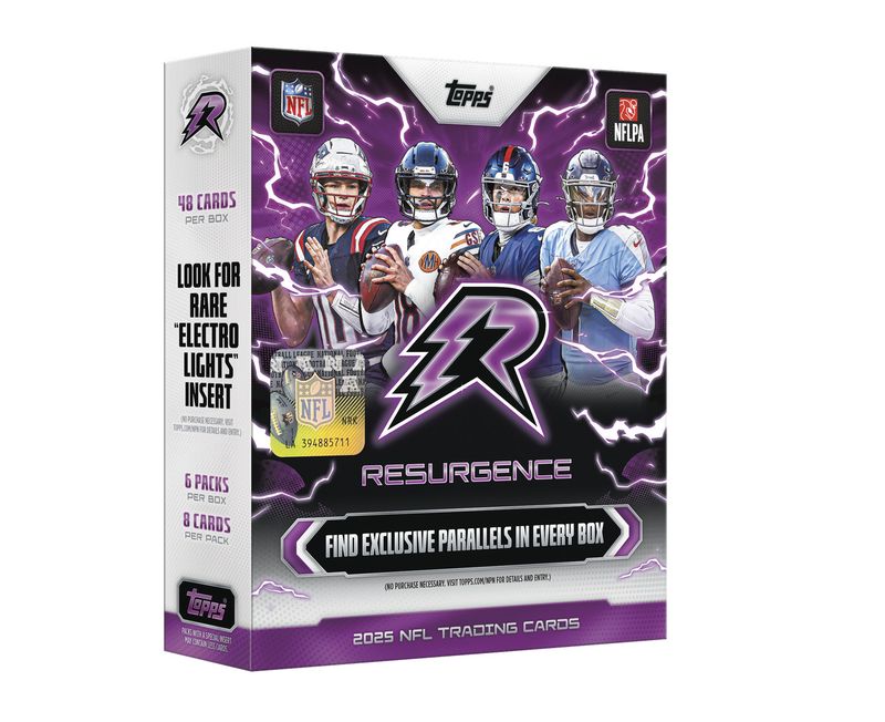 2025 Topps Resurgence Football Mega Box