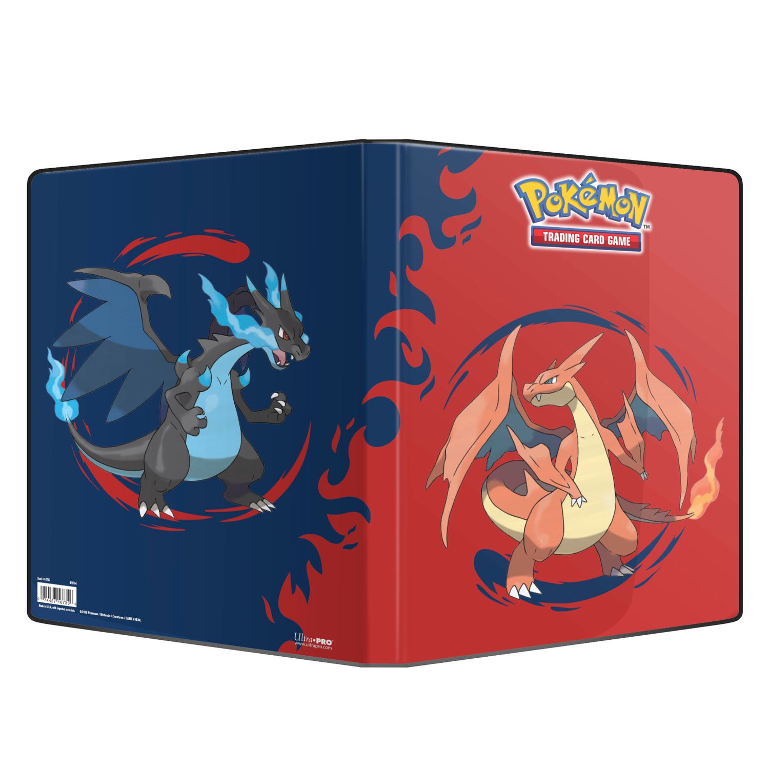 Ultra Pro Portfolio 9-Pocket Pokémon Mega Charizard X and Y
