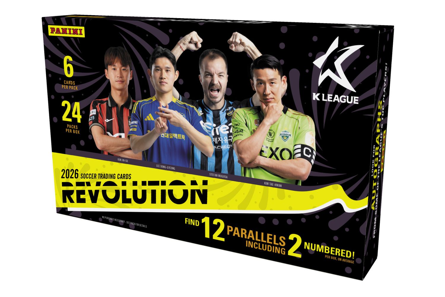 2025/26 Panini K League Revolution Soccer Hobby Box