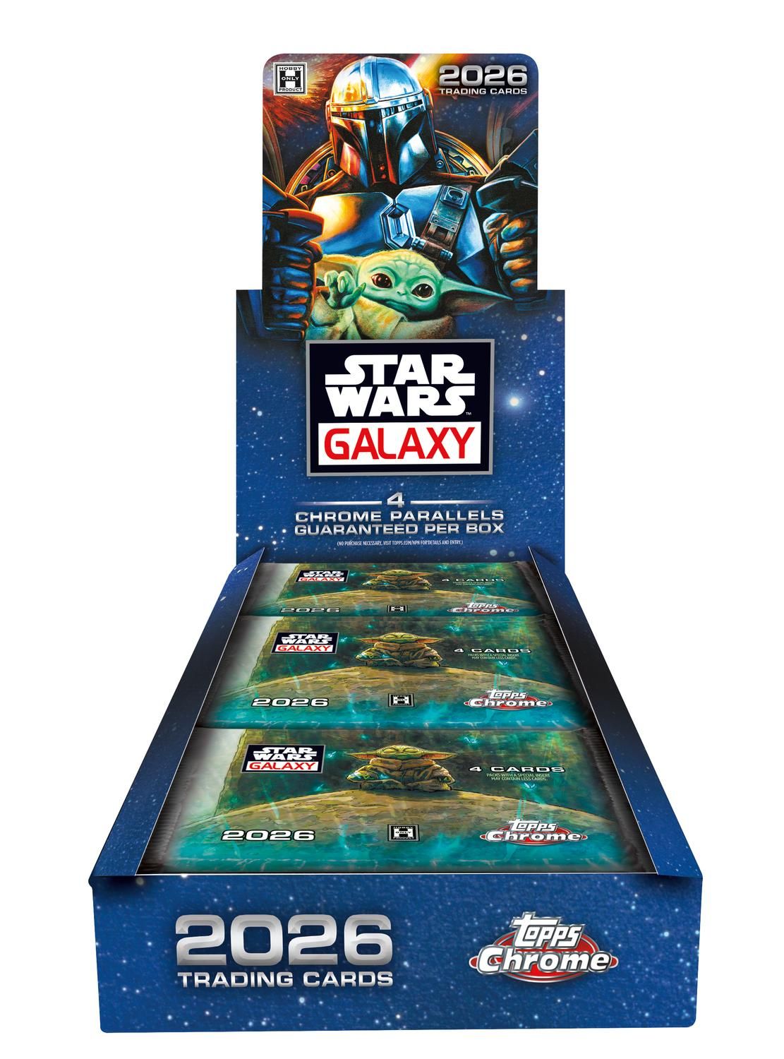 2026 Topps Star Wars Chrome Galaxy Hobby Box