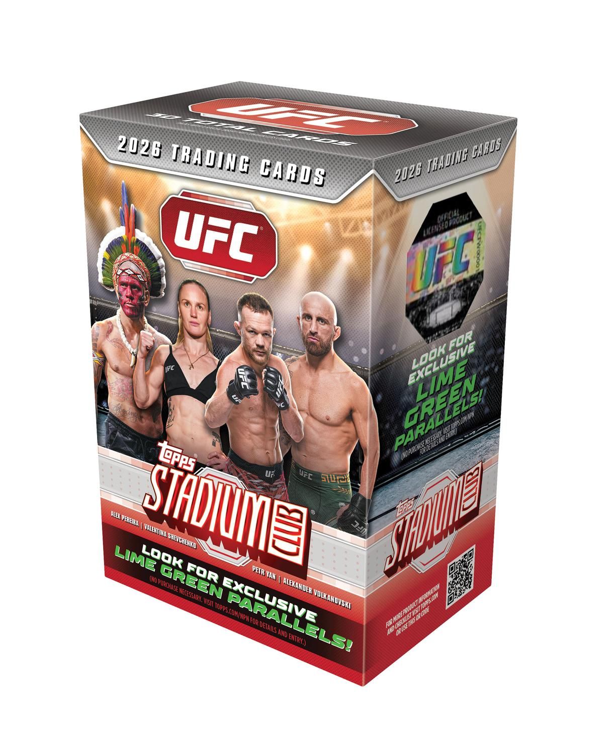 2026 Topps Stadium Club UFC Value Box