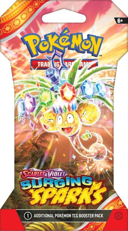Pokémon Surging Sparks Sleeved Booster Pack (Artwork Varies)