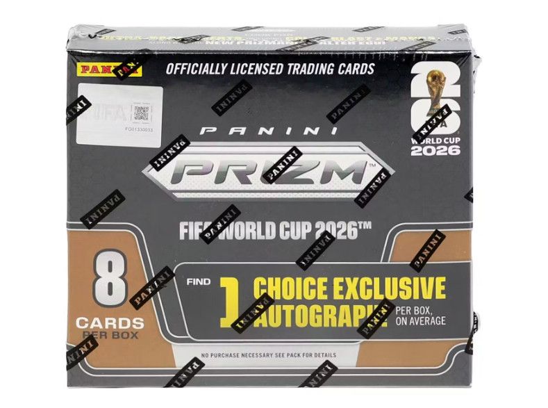 2026 Panini Prizm FIFA World Cup Soccer Choice Box