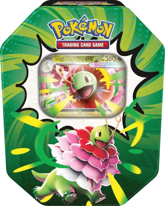 Pokémon Ascended Heroes Mega Meganium ex Tin