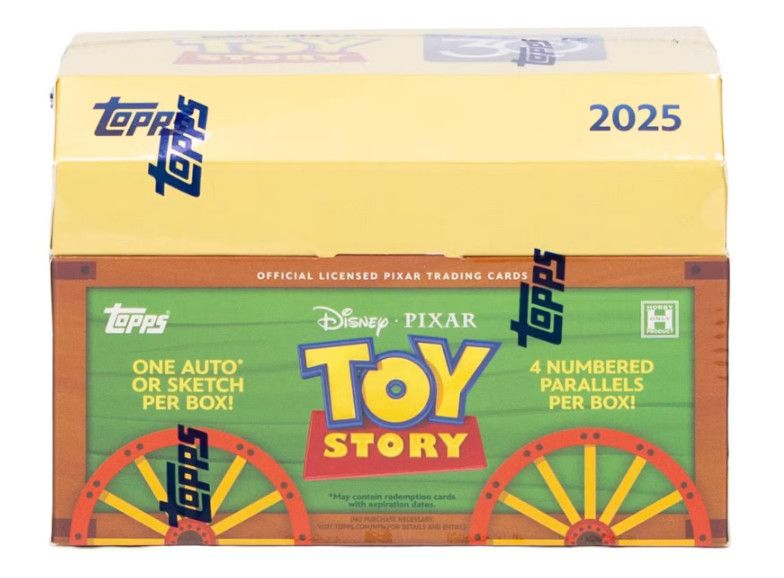 2025 Topps Crystal 30 Years of Toy Story Hobby Box