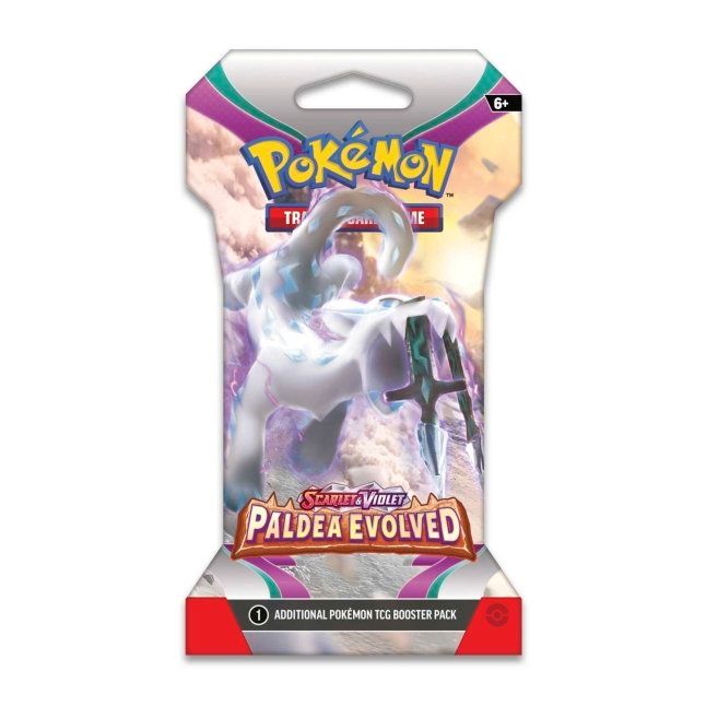 Pokémon Paldea Evolved Sleeved Booster Pack (Random Artwork)