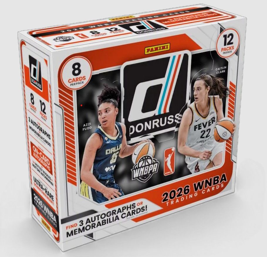 2026 Panini WNBA Donruss Basketball Hobby Box