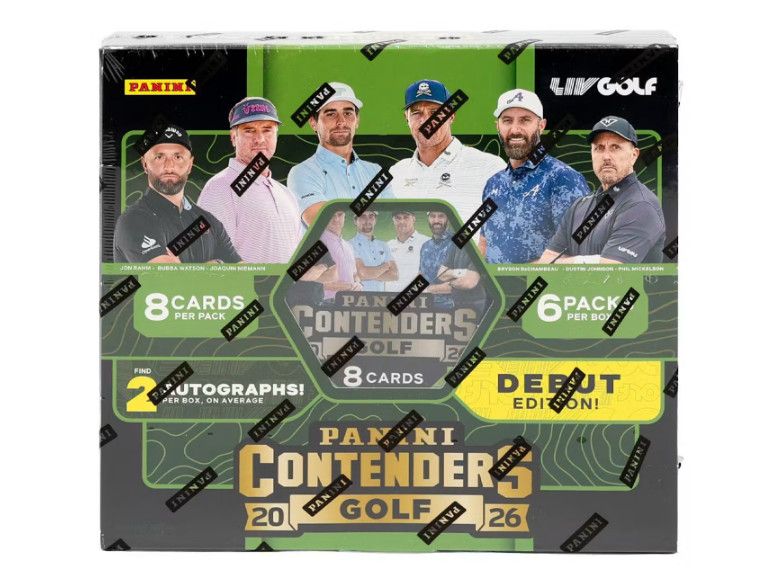 2026 Panini Contenders LIV Golf Hobby Box