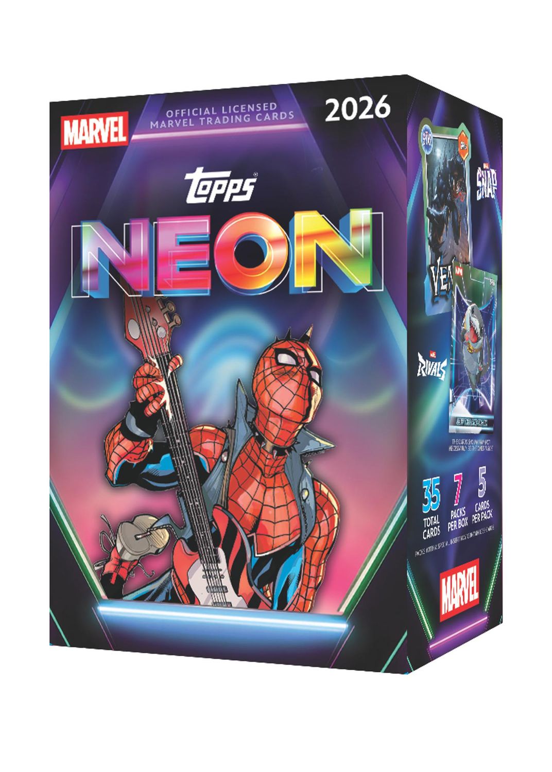 2026 Topps Marvel Neon Value Box