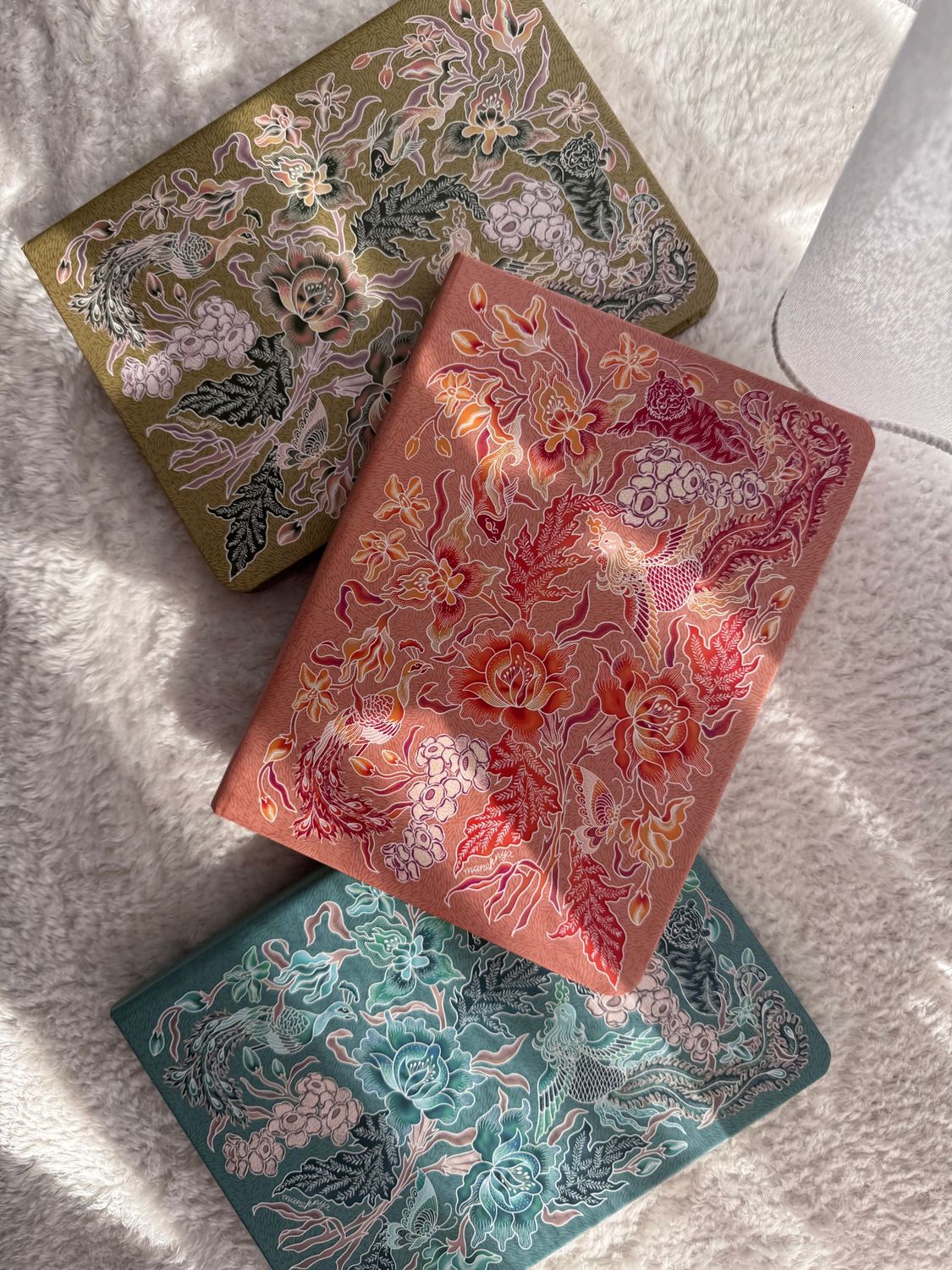 Batik-Inspired Printed Notebook