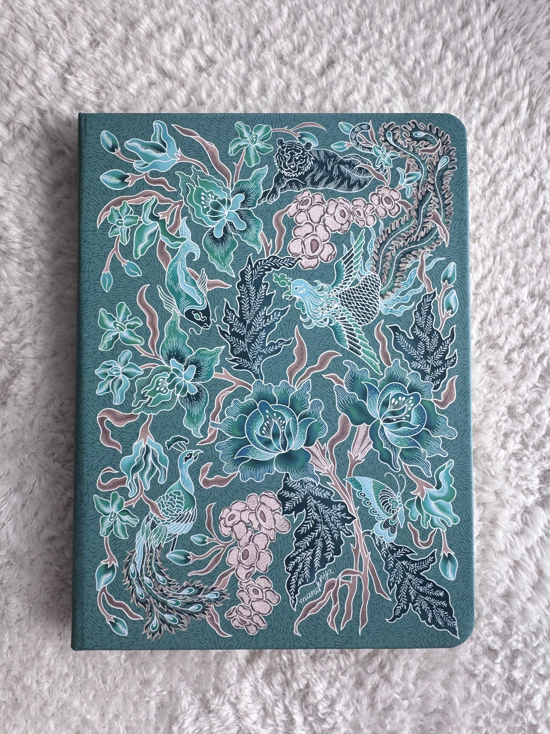 Batik-Inspired Printed Notebook
