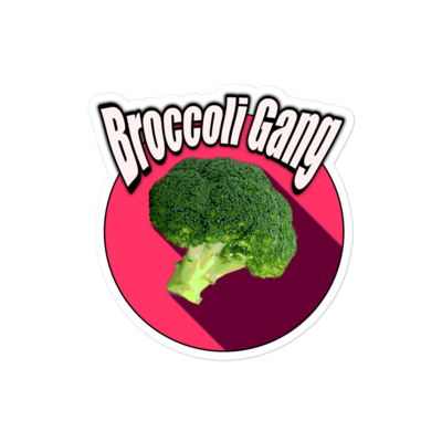 Broccoli Gang Sticker