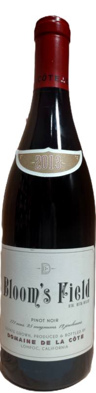 Domaine De La Côte &quot;Bloom&#39;s Field&quot; Pinot Noir Sta Rita Hills, California 2013