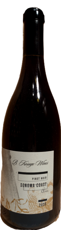 B. Kosuge Wines Pinot Noir Sonoma Coast, California 2018