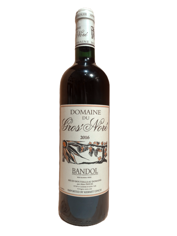 Domaine du Gros Nore Bandol Rouge Rhone, France 2016