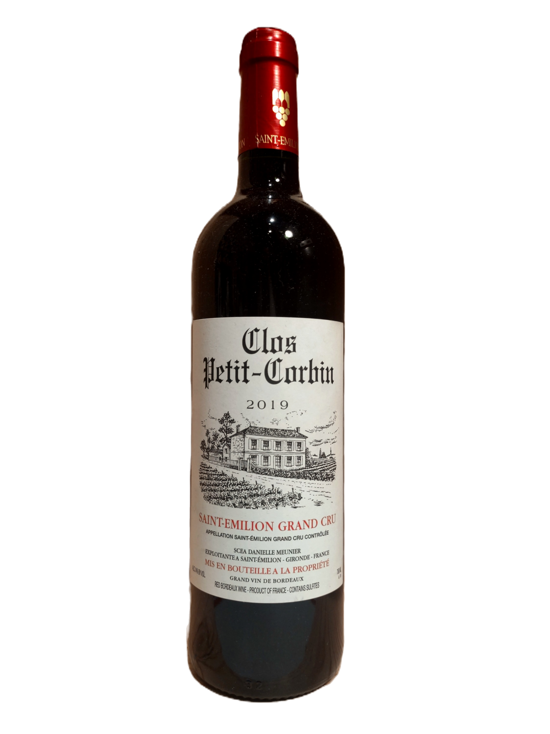 Clos Petit-Corbin Bordeaux Rouge Grand Cru Saint-Emilion, France 2019