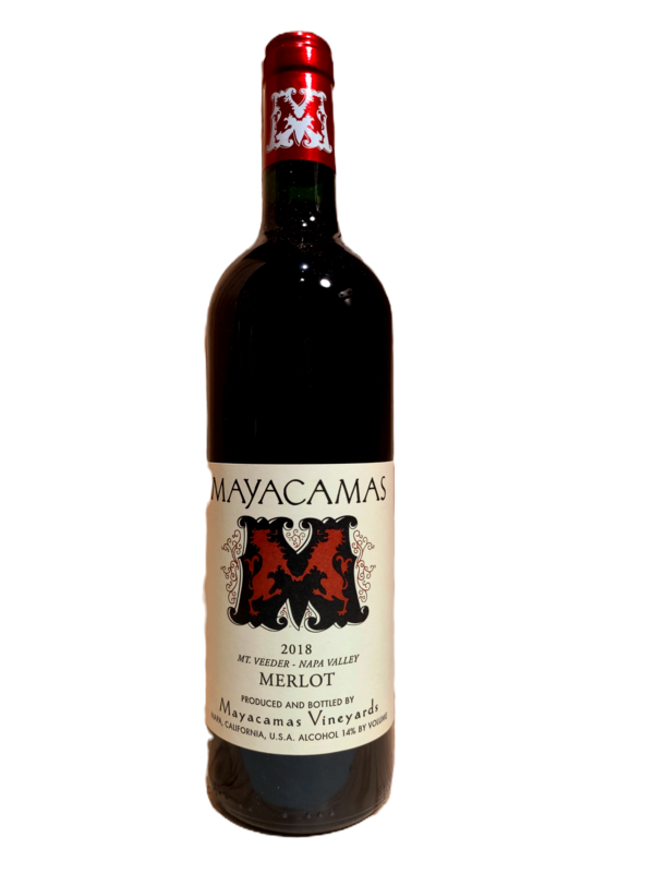 Mayacamas &quot;Mt Veeder&quot; Merlot Napa Valley, California 2018
