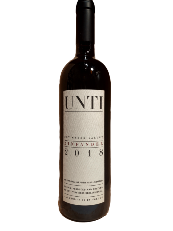 Unti Zinfandel Dry Creek Valley, California 2018