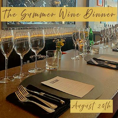 Revel&#39;s Summer Wine Dinner