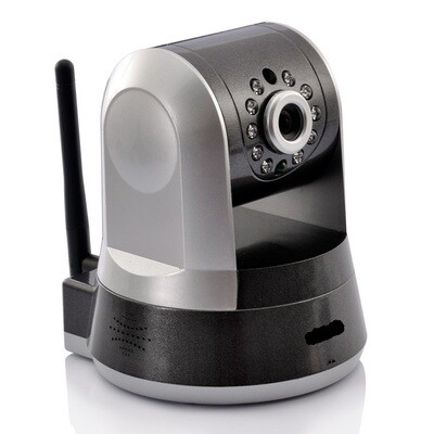 Wireless PTZ IP Security Camera 720p, 5x Digital Zoom, Night Vision