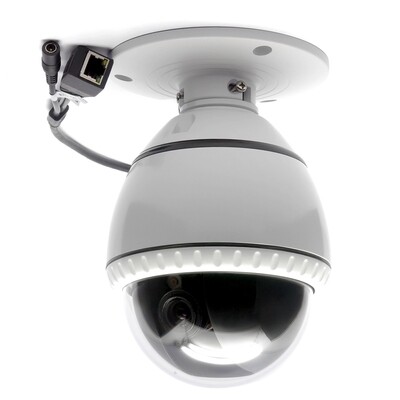 Speed Dome IP Camera H.264  PTZ, 4X Optical Zoom, Motion Detection