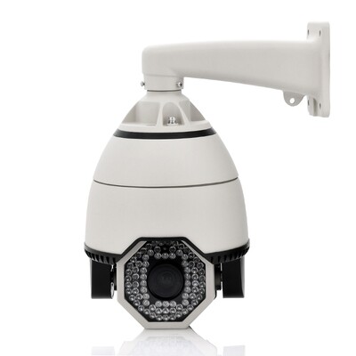 PTZ  IP Speed Dome Camera with 78 IR LEDs & 150 Meter Nightvision
