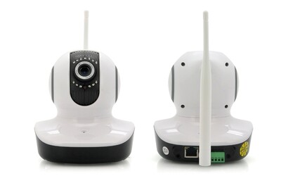 Plug and Play 720P HD IP Camera with Pan & Tilt, Motion Detection & Two Way Audio