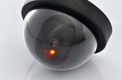Surveillance Camera - Dummy Dome Camera with LED