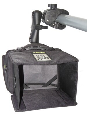 REPROSCAN LCD 8&quot; MONITOR CASE W/SWIVEL RAM MOUNT CLAMP