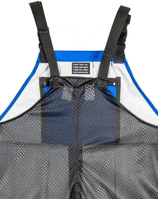 Bibbed Overalls Mesh Back - Waterproof
