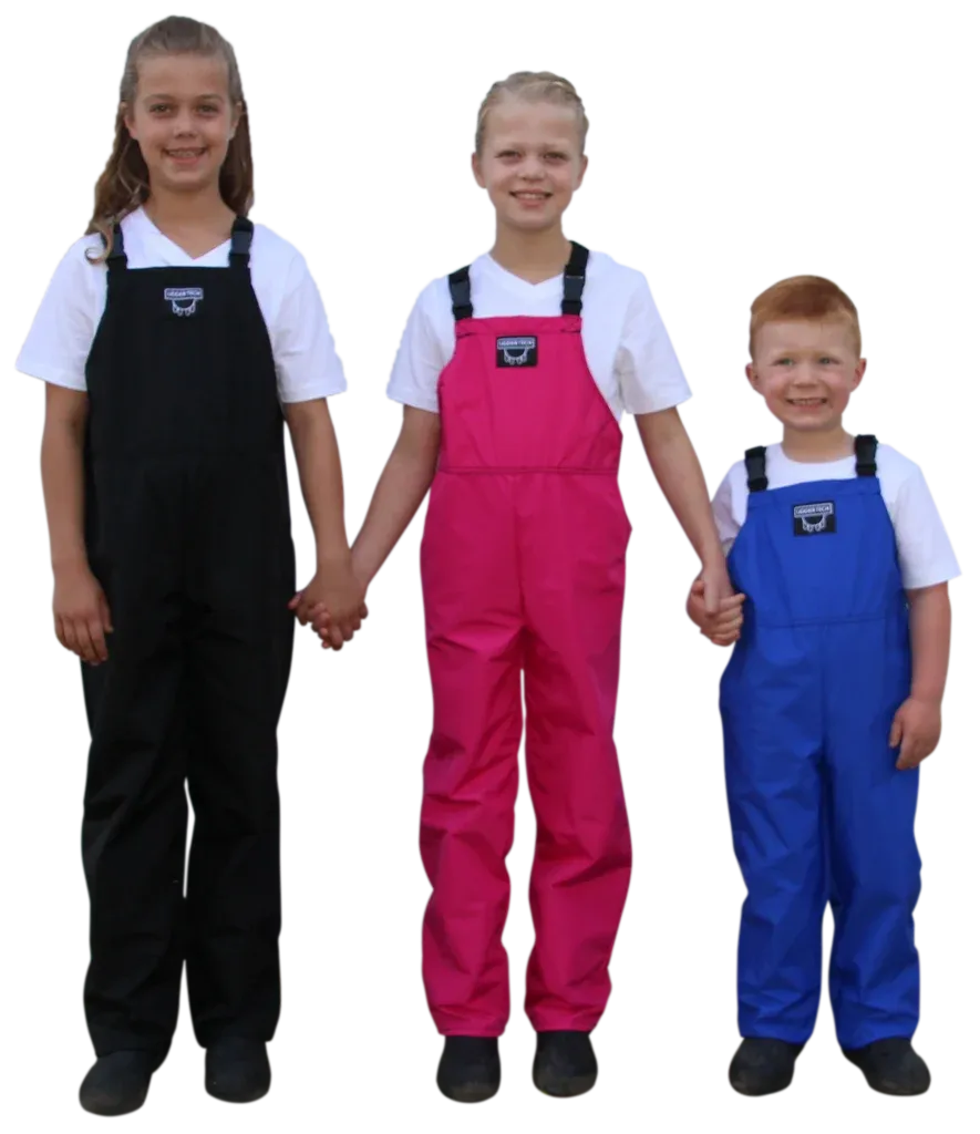 Children's Bibbed Overalls - Waterproof