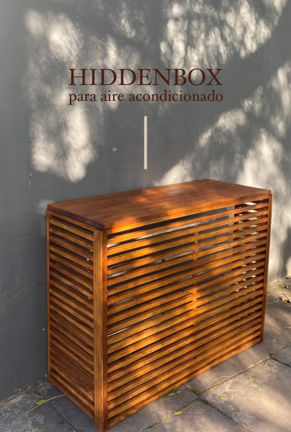HIDDENBOX DE AIRE ACONDICIONADO estructura de 2cm