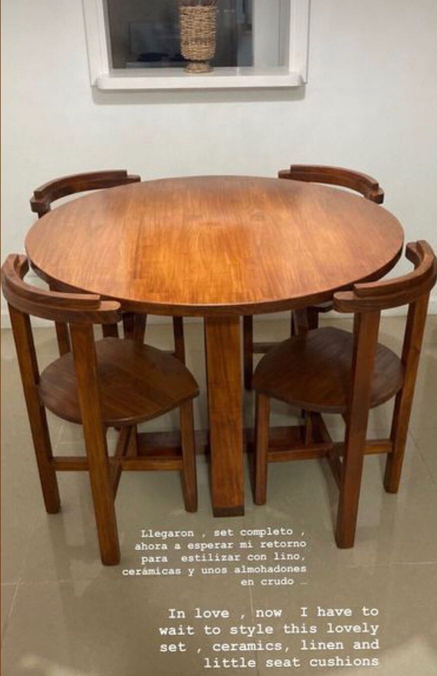 MESA COMEDOR HAVEN JUEGO c/sillas