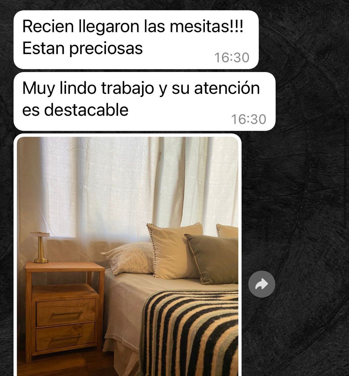 MESA DE LUZ CLENER