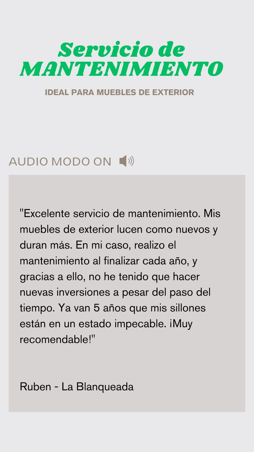 SERVICIO DE MANTENIMIENTO