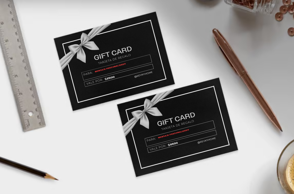 GIFTCARD / TARJETA PERSONALIZADA